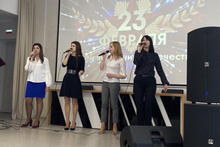 Концерт посвященный к Дню защитника отечества