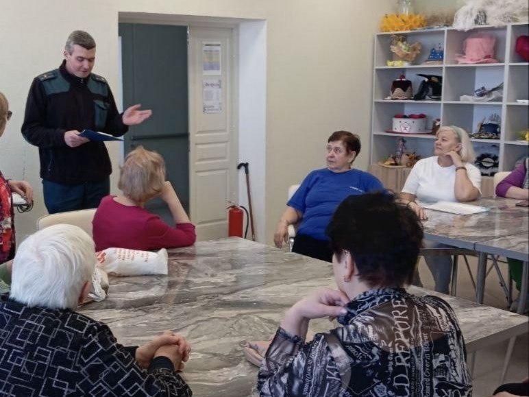 Школа безопасности для граждан пожилого возраста