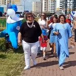 Сотрудники ГУ «Дзержинский ТЦСОН» приняли участие в праздновании Дня Независимости