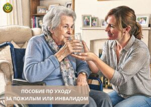 С 1 августа вырастет пособие по уходу за пожилым человеком старше 80 лет или инвалидом I группы