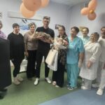 поздравили главу семейства Андрея Сергеевича с рождением дочери Амалии
